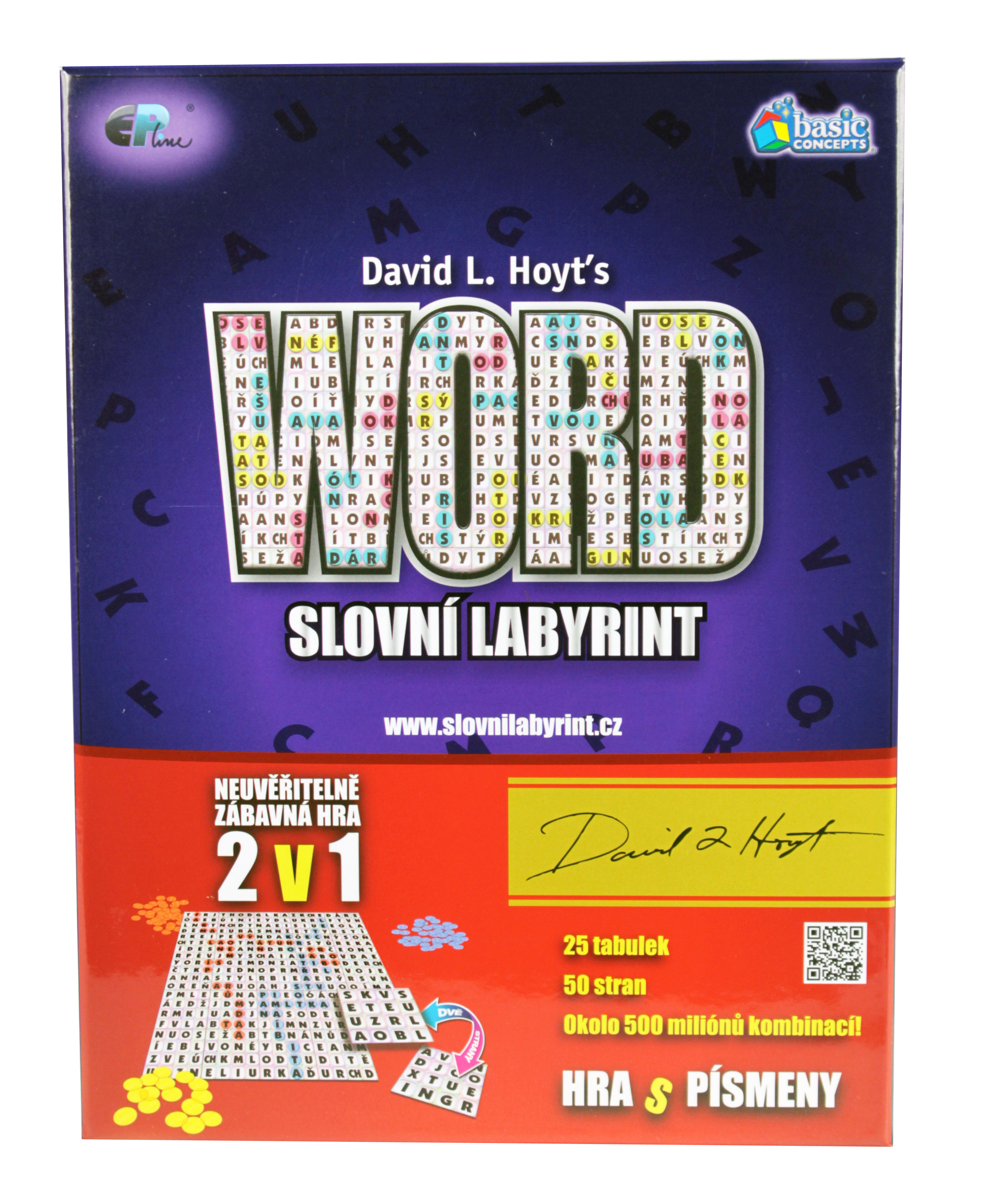 Word, slovní labyrint