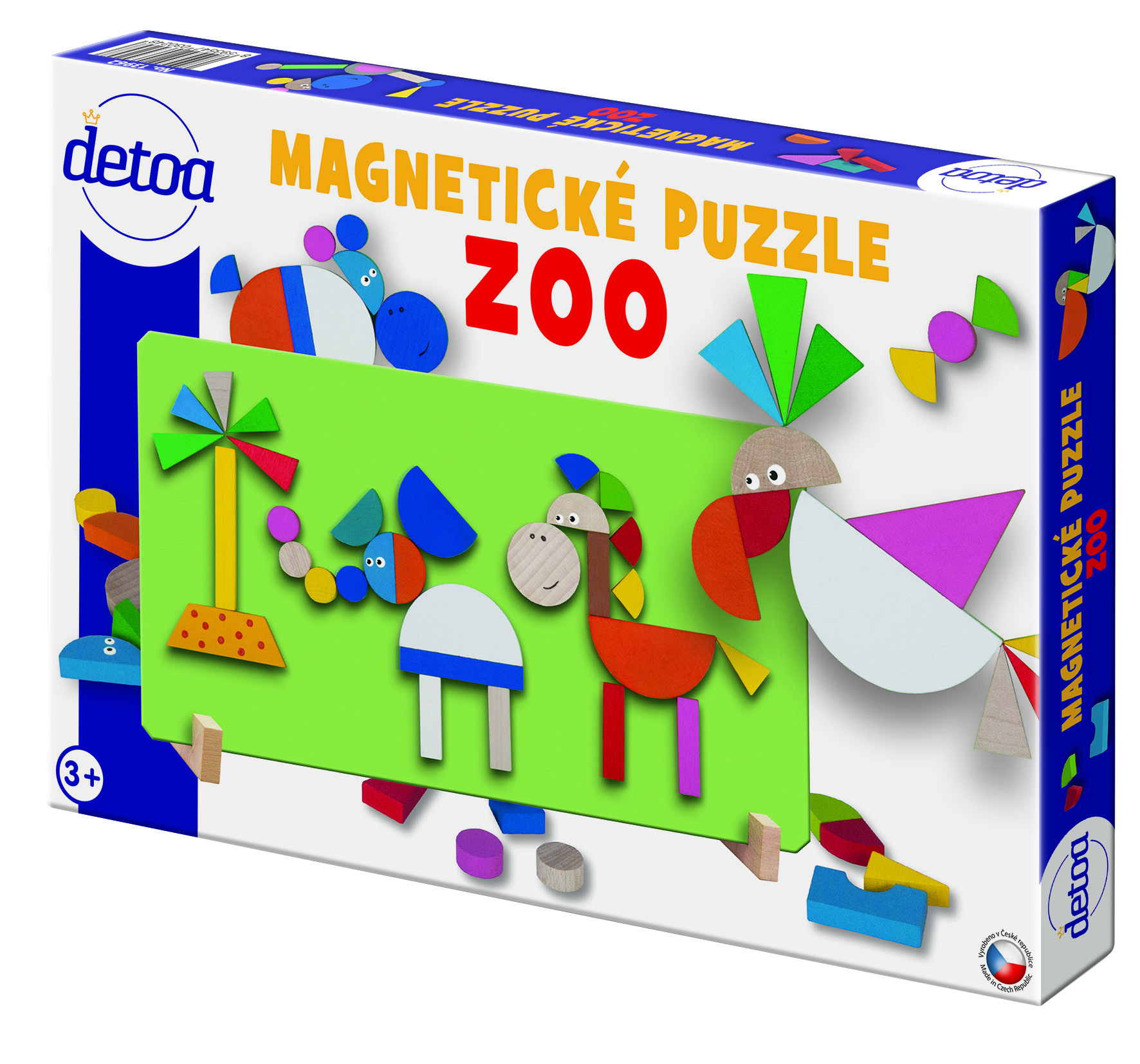 Magnetické puzzle ZOO