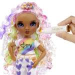 594147C3 501077C3 Rainbow High Color and Create Fashion Doll Purple Eyes FP 0009