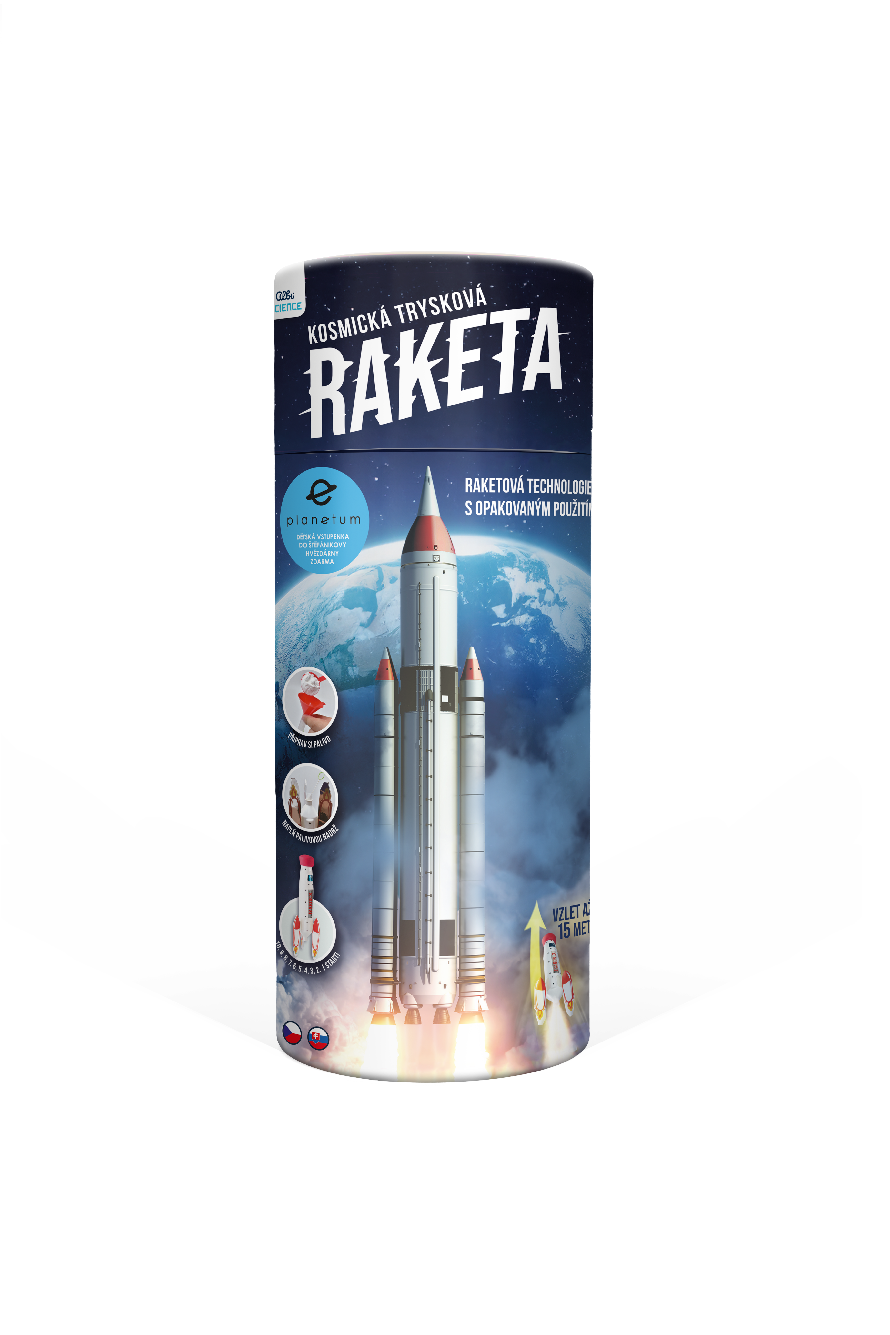 Kosmická trysková raketa